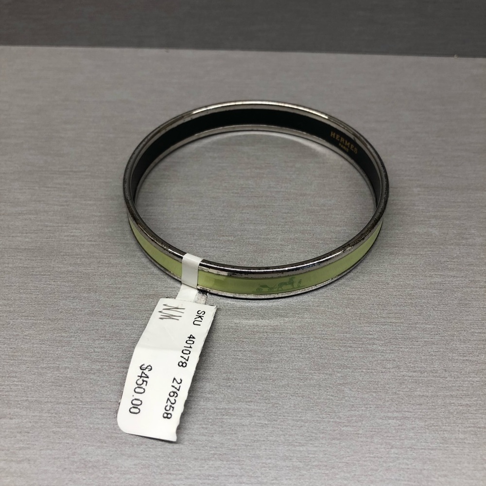 SOLD!! HERMÈS enamel bangle bracelets - Picture 5 of 5